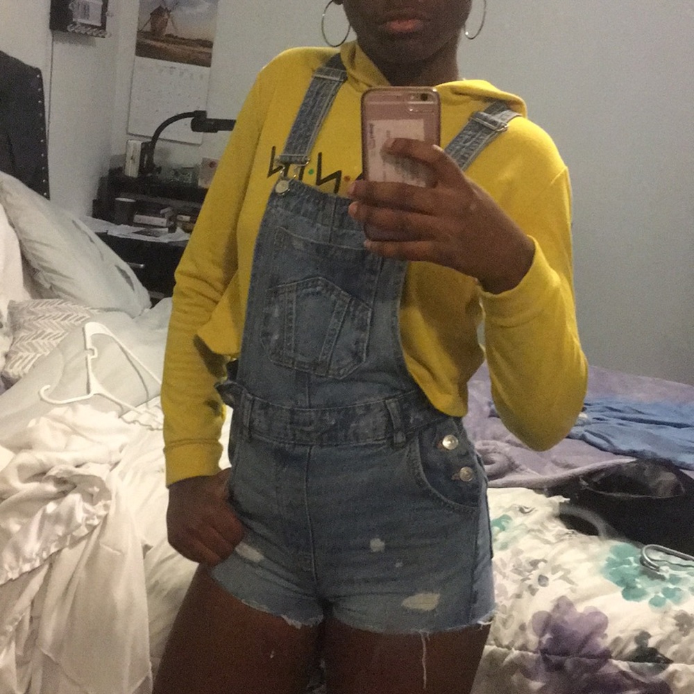 Denim overalls